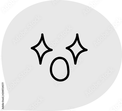 반짝 말풍선