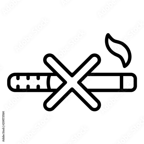 Photography Smoke Ban Icon