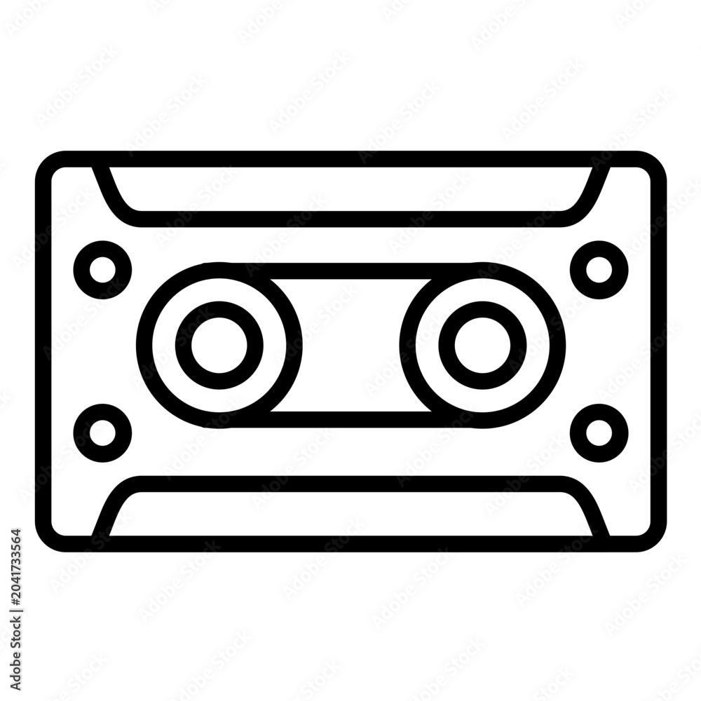 Obraz premium Tape Drive Icon