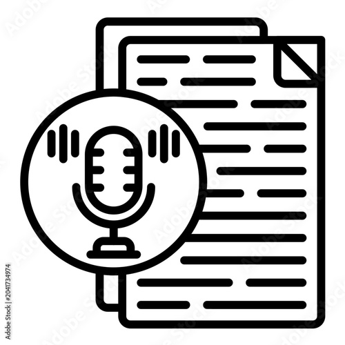 Φωτογραφία Dictation Icon