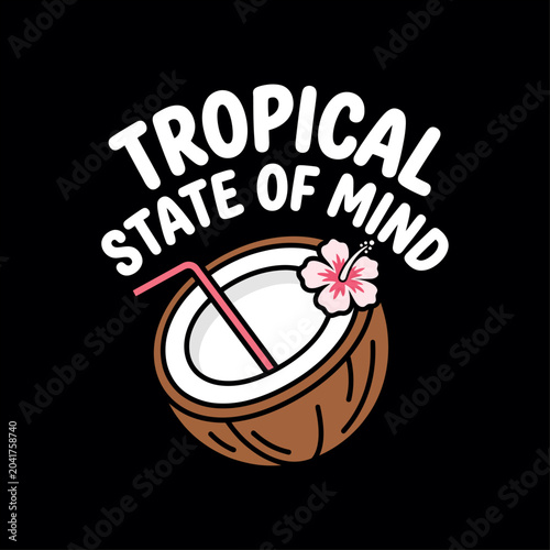 Summer Typography T Shirt Design
