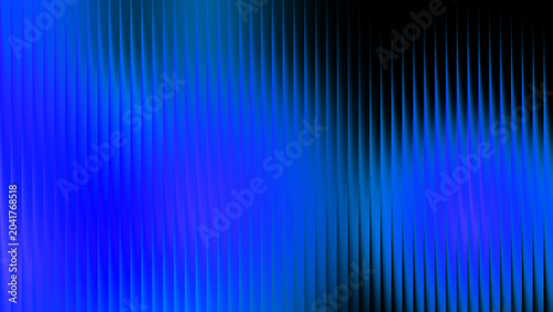 Abstract blue vertical lines background with gradient light effect