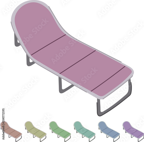 Photography fabric camping cot cartoon