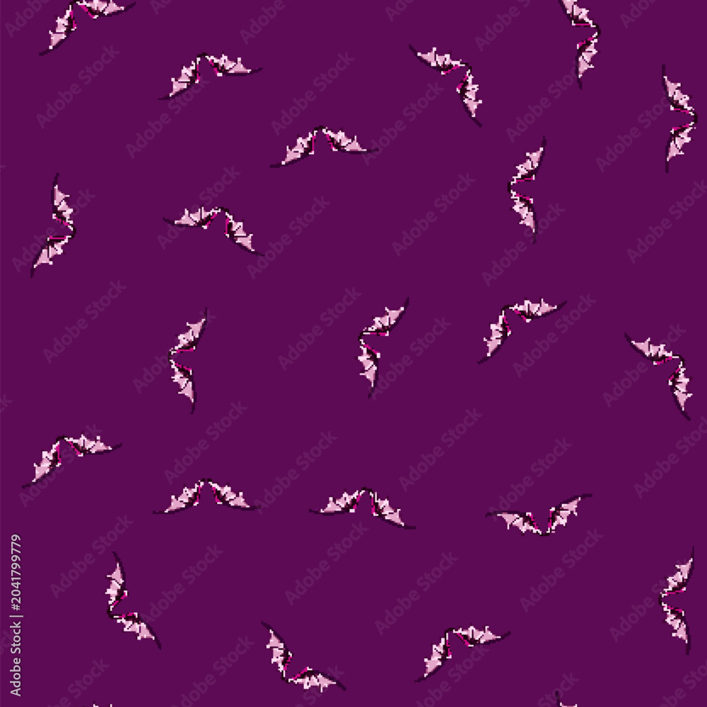 Obraz premium seamless pattern black wings dragon cartoon. bat symbol, legend sign, graphic fly black wings dragon sign vector