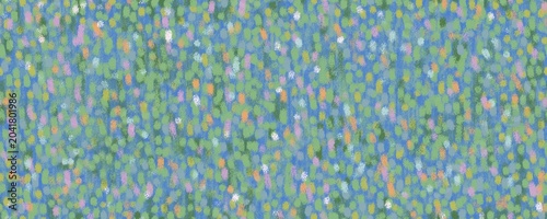 Konstfotografi Seamless pastel pattern in Impressionist style