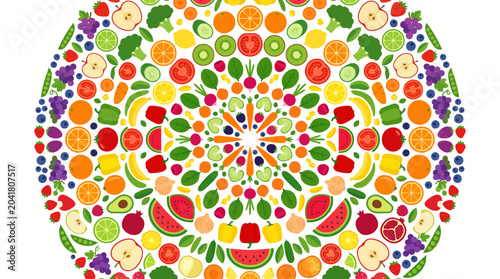 Plant Based Diet Vegan Lifestyle Healthy Food Concept