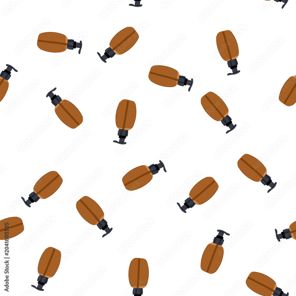 Fototapeta premium pattern stress massage oil cartoon. relief wellness, holistic invigorating, nourishing hydrating stress massage oil sign. seamless symbol vector illustration