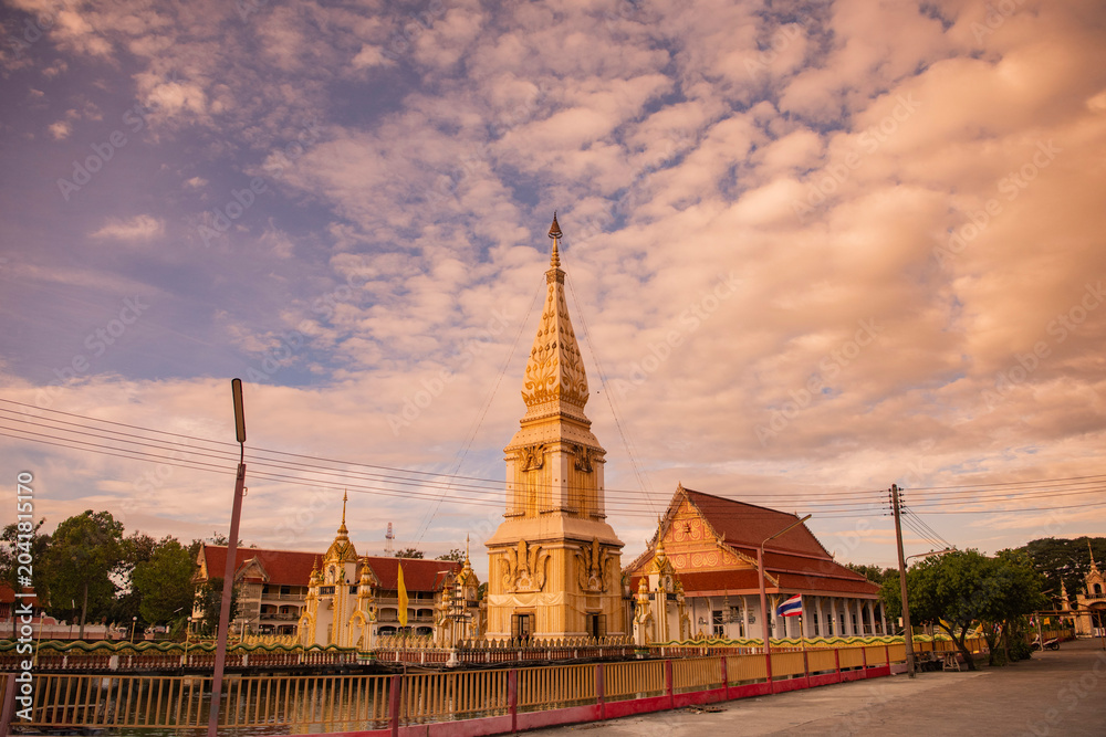 Obraz premium THAILAND PRACHINBURI CITY WAT CHAENG