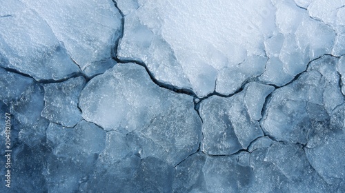 ice winter background cracks grunge texture
