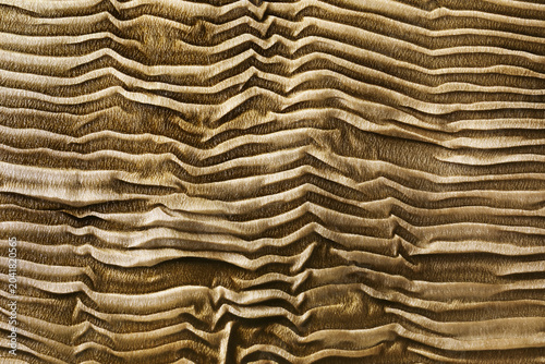 Macro of textile background, ripple lines, studio shot photo