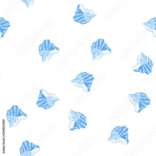 Fotografie pattern polar iceberg cartoon