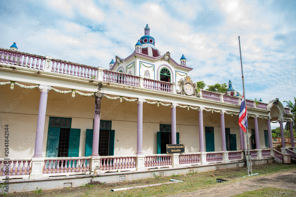 Obraz premium THAILAND PRACHINBURI CITY WAT KAEW PHICHIT MUSEUM