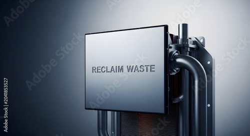 Reclaim Waste Sustainability Concept Promoting Resource Recovery Circular Economy Environmental Responsibility and Efficient Reuse