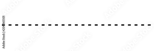 
Horizontal dotted line design for divider, underline, border element, poster layout
