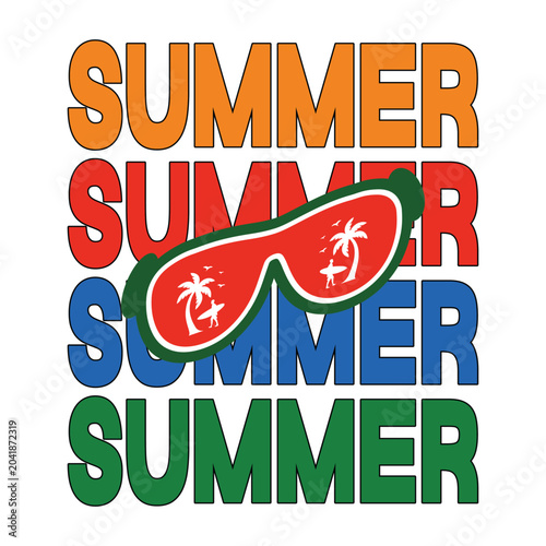 Summer  Summer T-shirt Design
