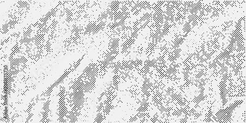 Foto vintage halftone dot pattern on crumpled paper texture black white graphic desig