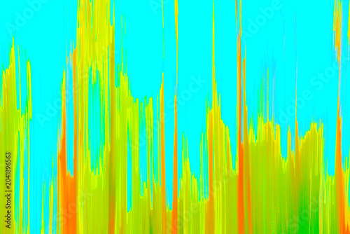 Paint running down a wall minimalist abstract art in pastel colors