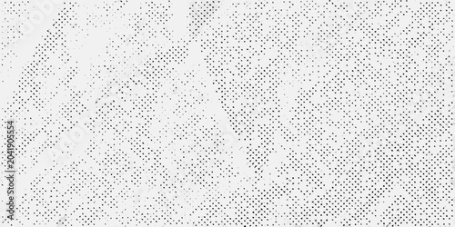 halftone dot pattern on crumpled paper texture black white grunge vintage print