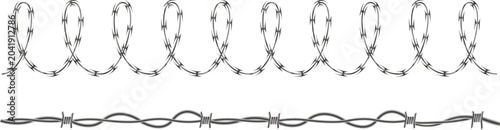 Foto Barbed wire