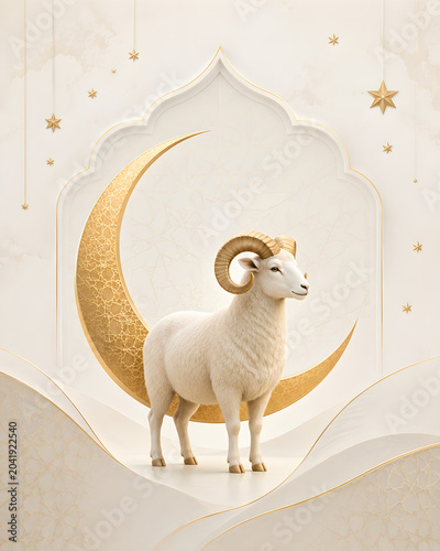 Elegant Eid Greeting with Sheep
Creative Elegant Eid Greeting with Sheep
Clean Elegant Eid Greeting with Sheep