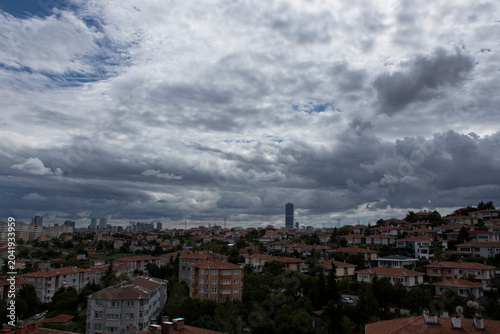 Photography panorama of istanbul