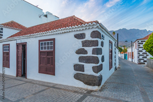 Cityscape of Los Llanos de Aridane (Canary Islands, Spain)