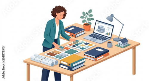 Product Designer Reviewing Creative Development Process
