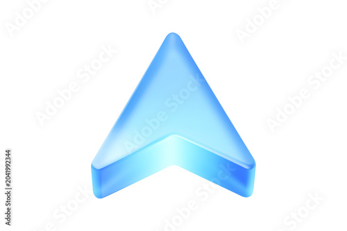Direction symbol, Direction arrow, Location point - Navigation icon isolated on a white background