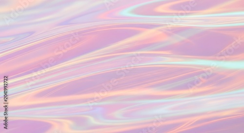 Iridescent pastel liquid holographic texture isolated on with holographic iridescent gradient abstract pearlescent
