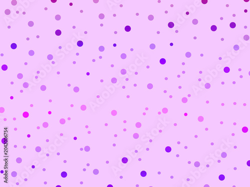 Soft lavender background with purple confetti dots abstract festive texture and elegant copy space design