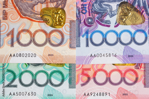 Kazakhstani tenge a business background