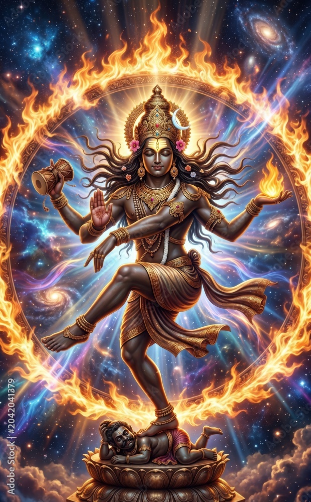 Obraz premium Eternal Tandava Energy of Shiva