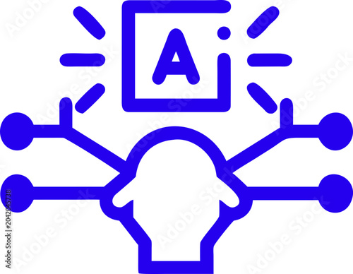 physical ai svg icon