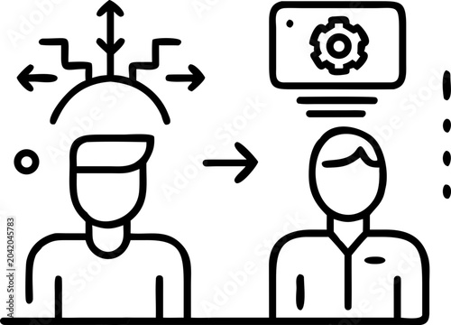 physical ai svg icon
