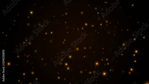 golden bokeh awards background decoration loop