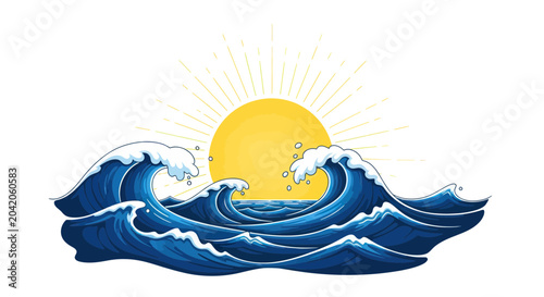 Foto Waves Ocean Water Sea Surface.