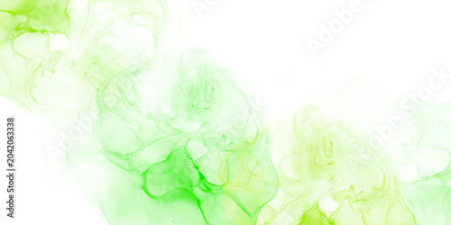 Tableau sur toile Green grass flavour corn isolated on a white background PNG love smoke liquid pa