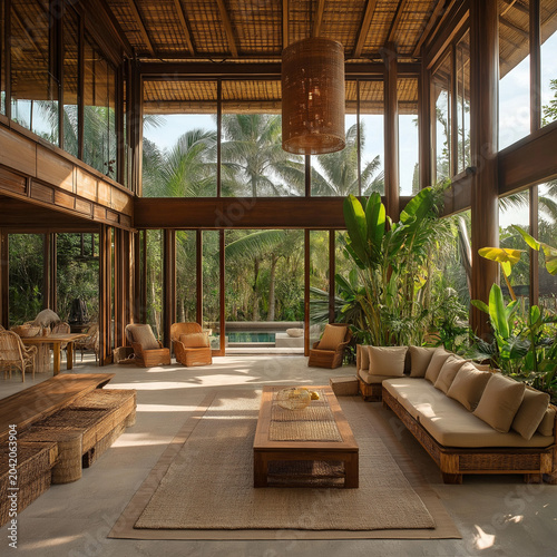 interior of a hotel