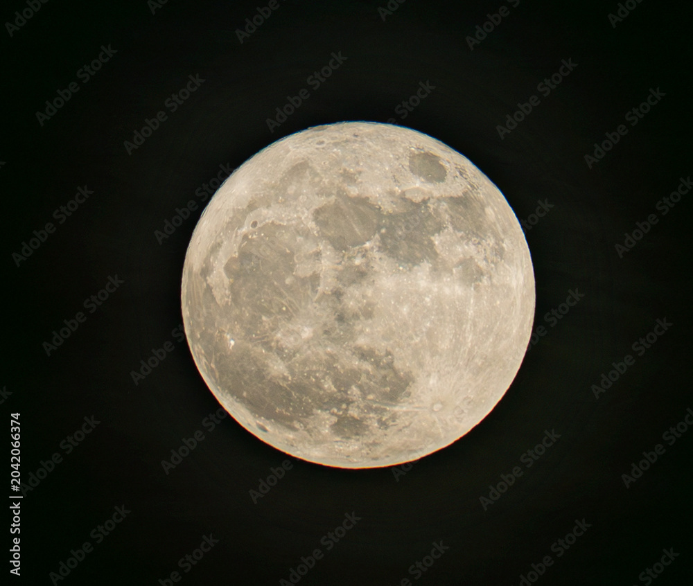 Naklejka premium Blue Moon