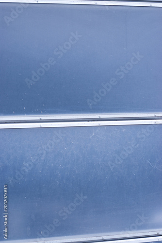 фотографія metal framed opaque plastic garage door