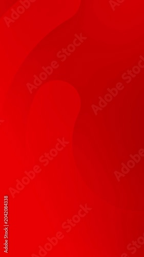 Red abstract background with animated half circle motion and modern geometric loop