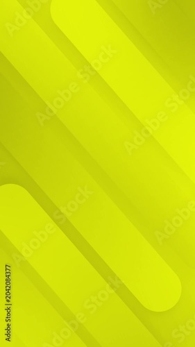 Yellow abstract background with animated glowing lines and modern digital motion loop