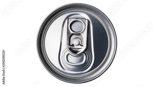 Tableau sur toile Aluminum soda can top with pull tab