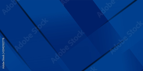 Foto Abstract blue background with glowing geometric lines