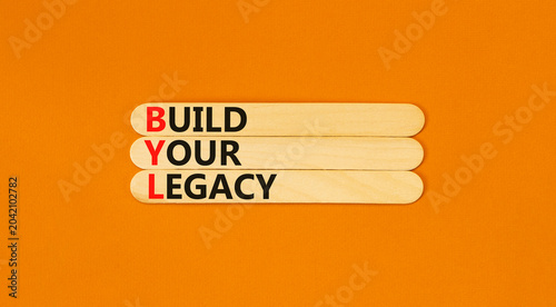 Photography BYL build your legacy symbol