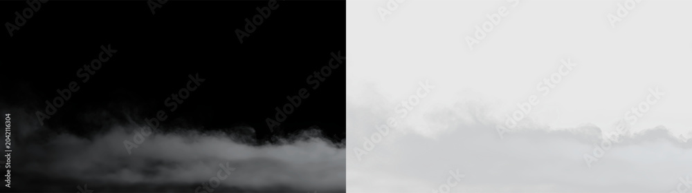 Fototapeta premium Light gray clouds in the sky during midday on a cloudy day with no clear sunlight visible, PNG with a light overlay