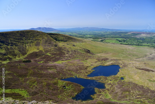 Lakes in Nire Valley, Comeragh Mountains, County Waterford, Ireland 