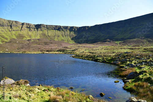 Lake in Nire Valley, Comeragh Mountains, County Waterford, Ireland 
