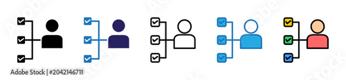 Foto Skills Icon In Multiple Styles And Colors