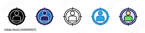 Photos Focused Icon In Multiple Styles And Colors